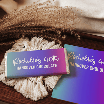 Ombre | Personalised Chocolate Bars