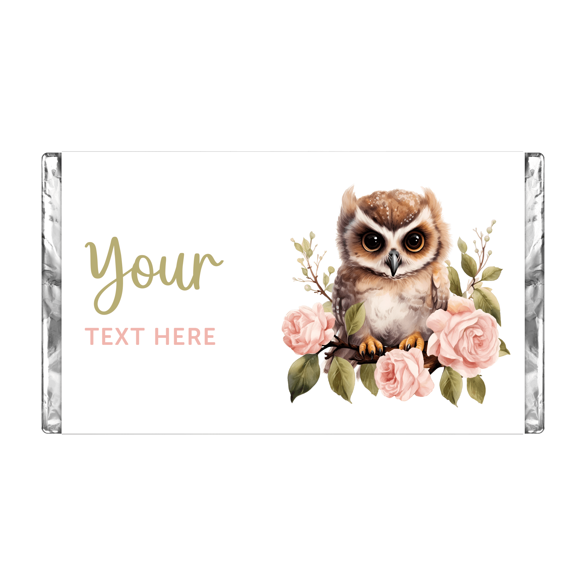 Owl | Personalised Chocolate Bars