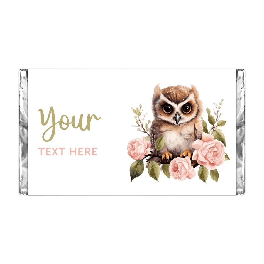 Owl | Personalised Chocolate Bars