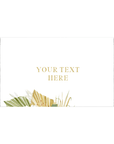 Pampas Grass | Personalised Chocolate Bars