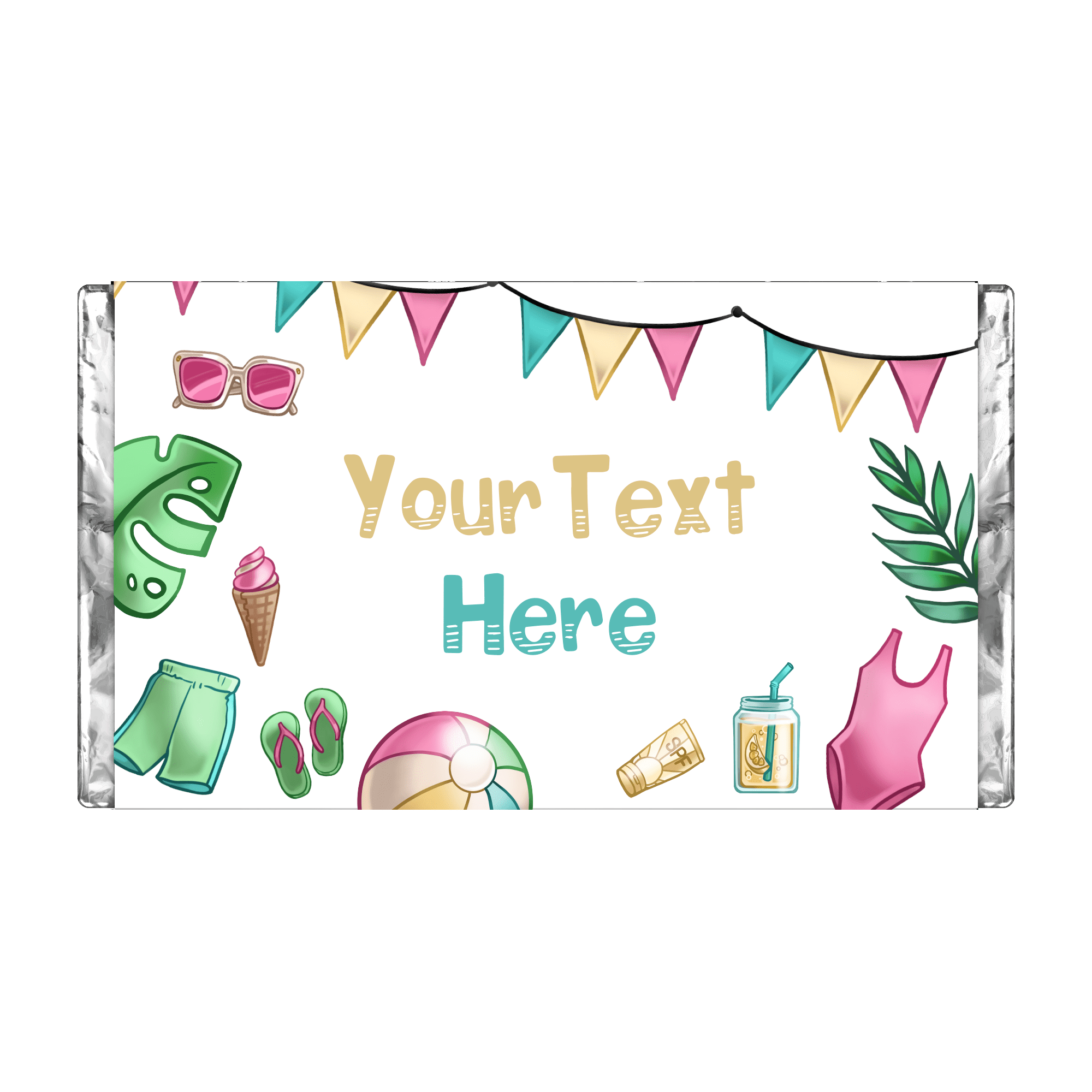 Pool Party | Personalised Chocolate Bars