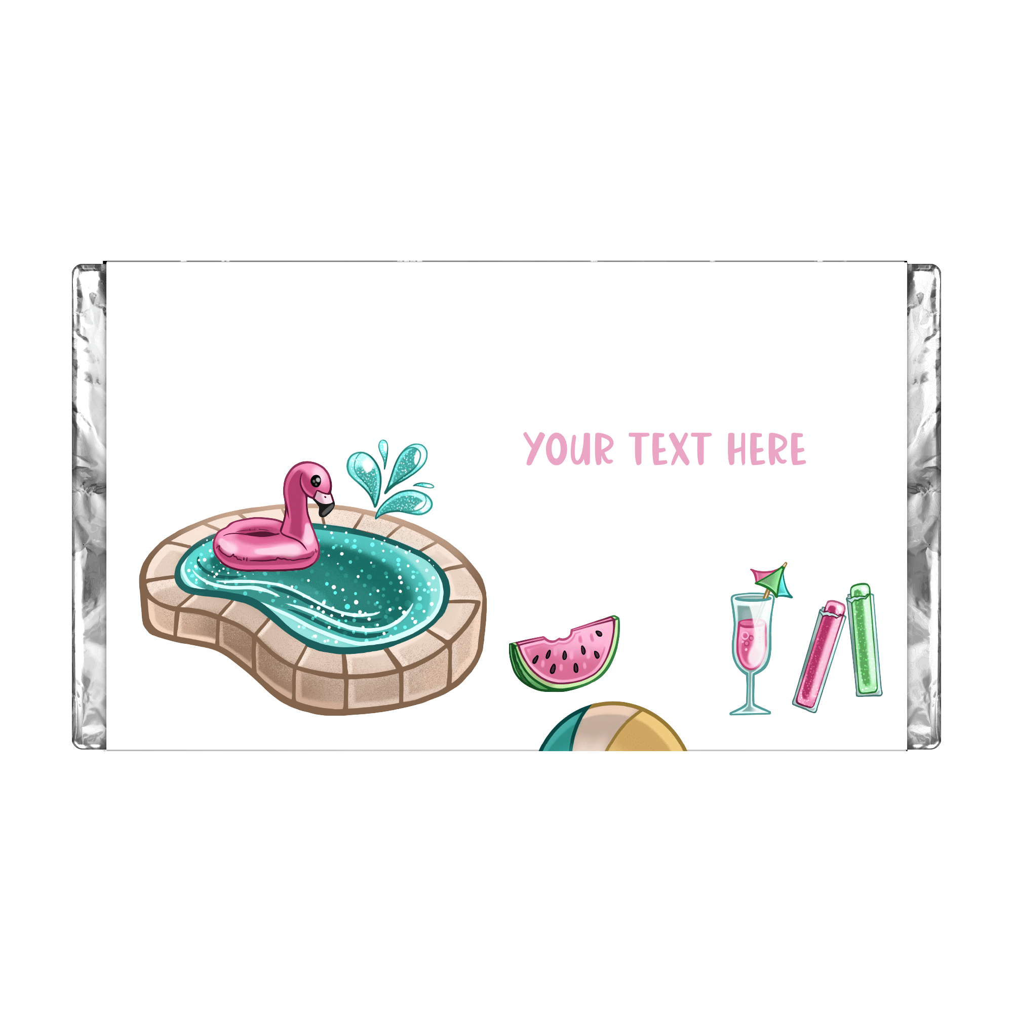 Pool Party | Personalised Chocolate Bars