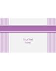 Purple Cross | Stripes | Personalised Chocolate Bars