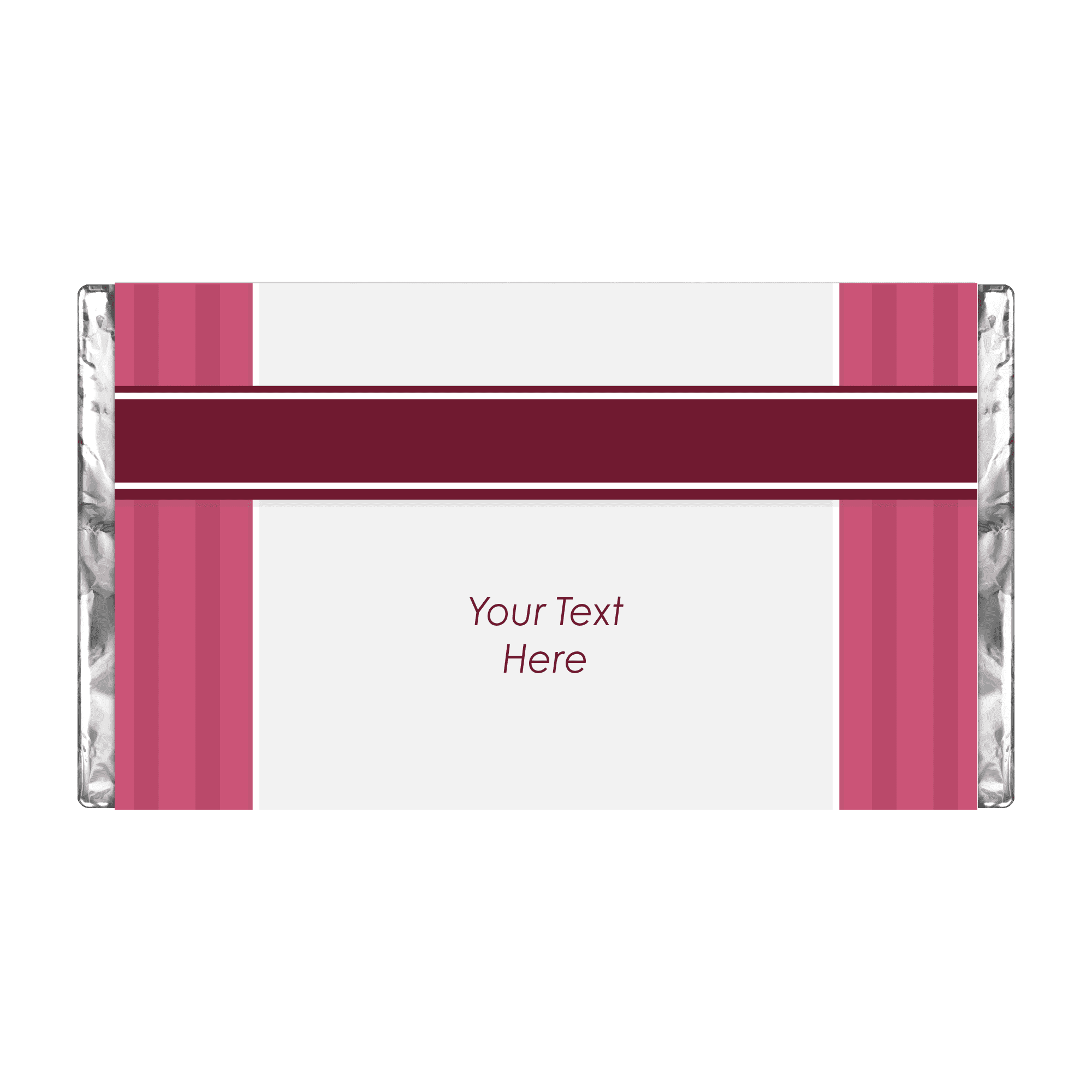 Red Cross | Stripes | Personalised Chocolate Bars