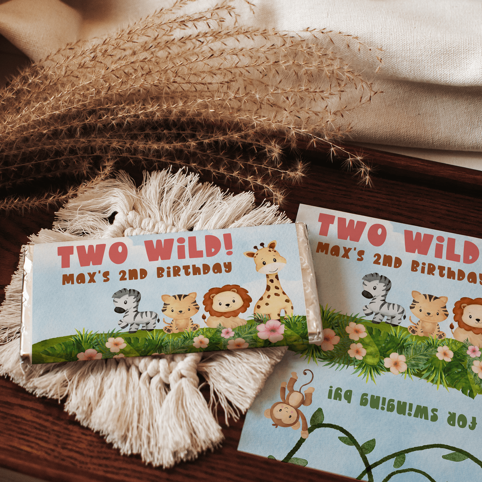 Safari | Personalised Chocolate Bars