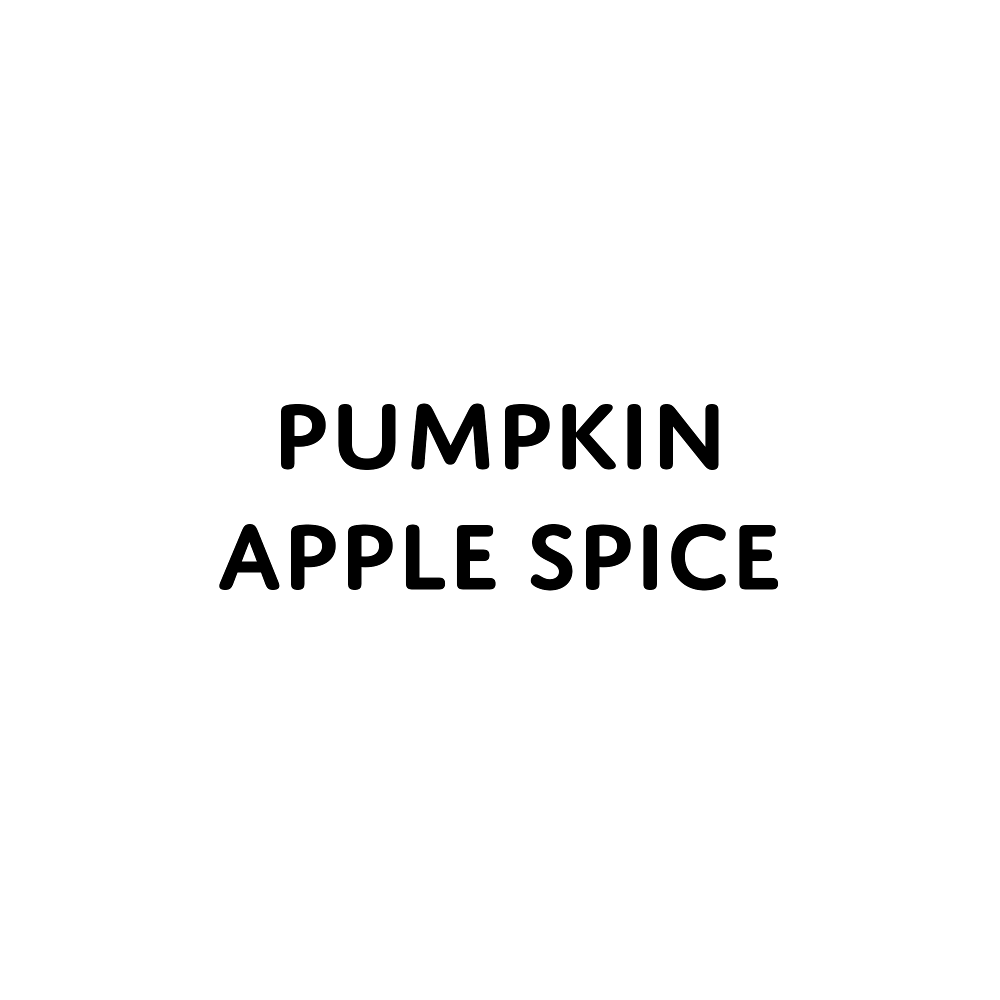 Pumpkin Apple Spice