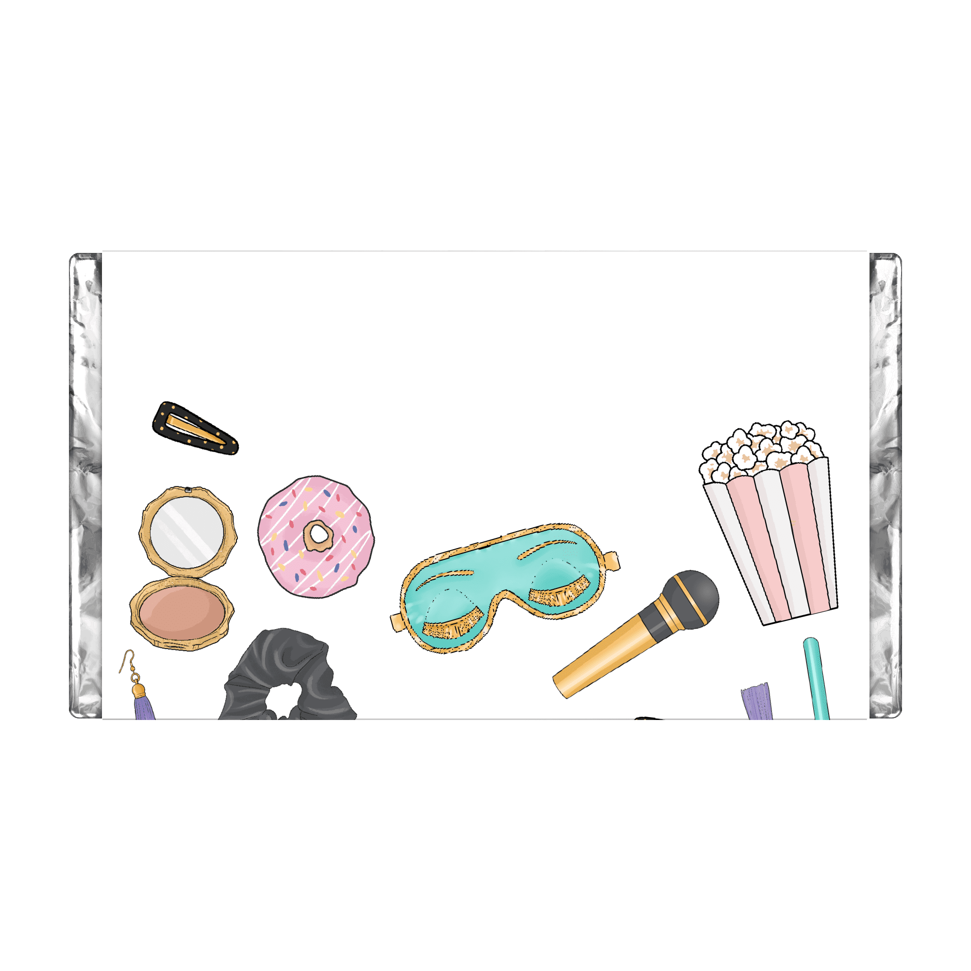 Sleepover | Personalised Chocolate Bars