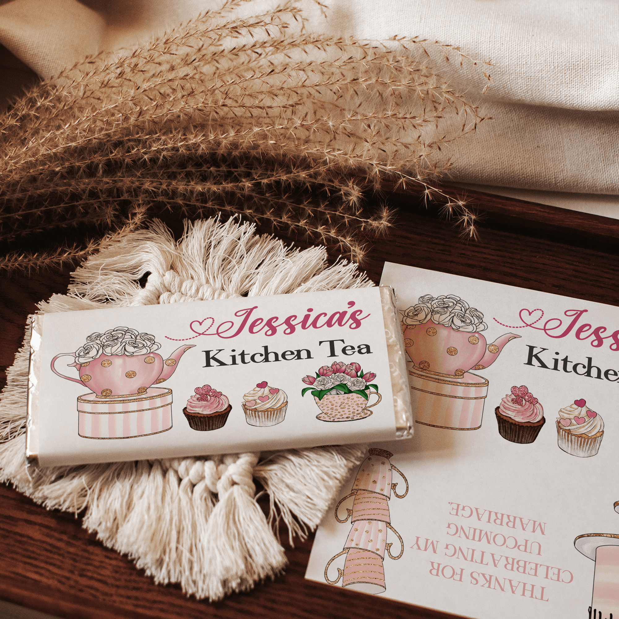 Tea Party | Personalised Chocolate Bars