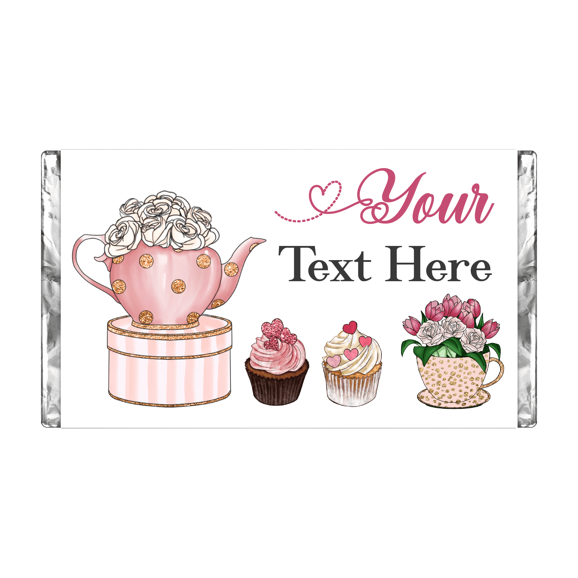 Tea Party | Personalised Chocolate Bars