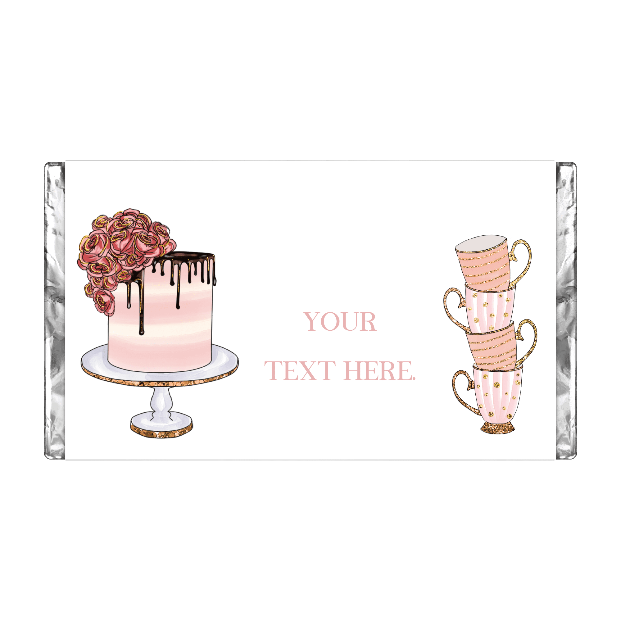 Tea Party | Personalised Chocolate Bars