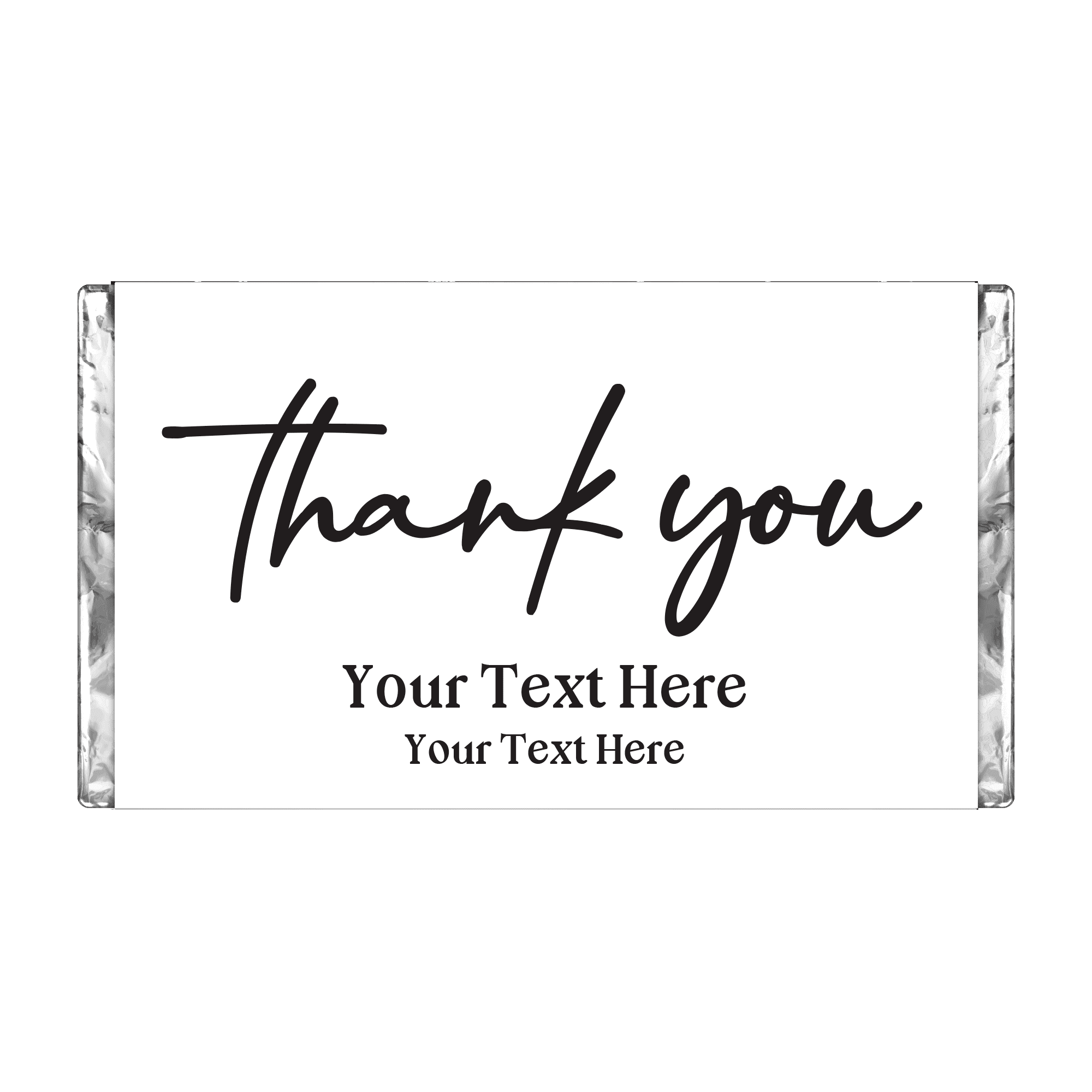 Thank You | Personalised Chocolate Bars