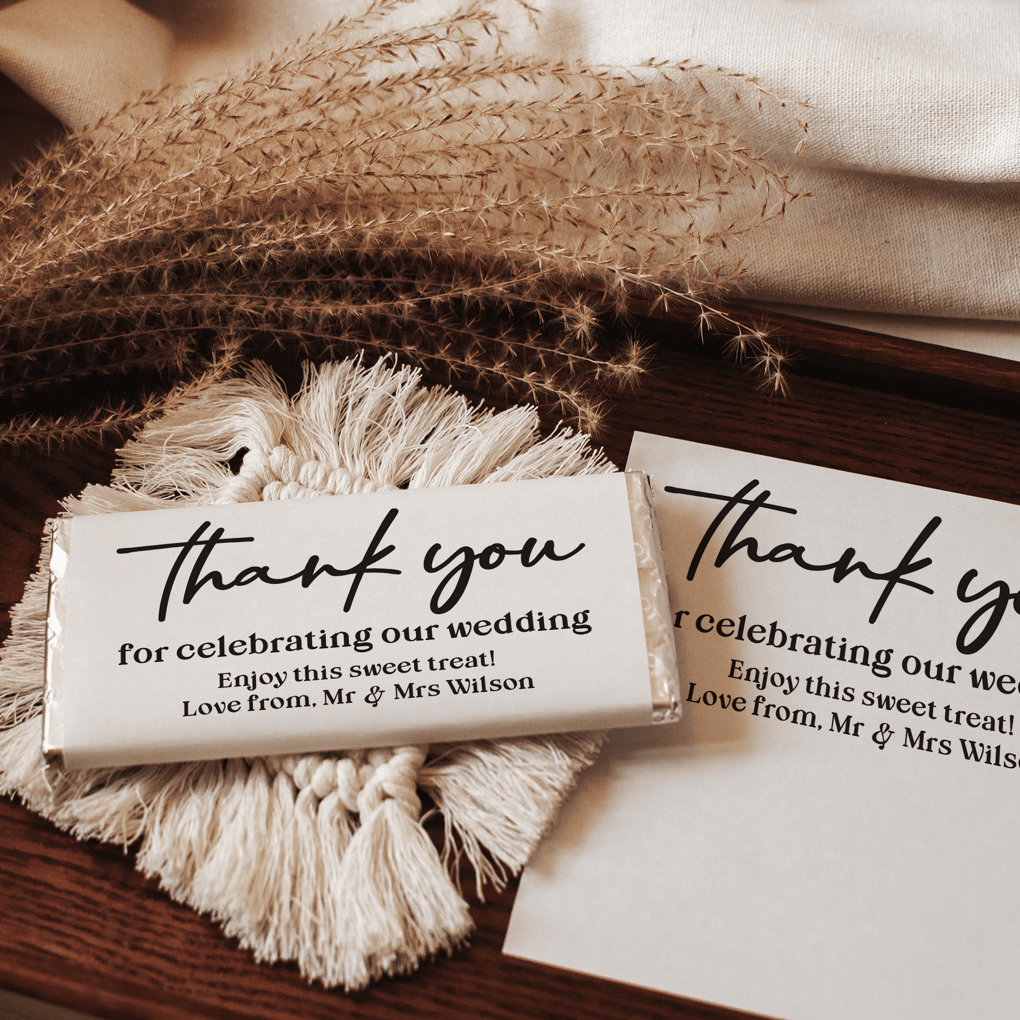 Thank You | Personalised Chocolate Bars