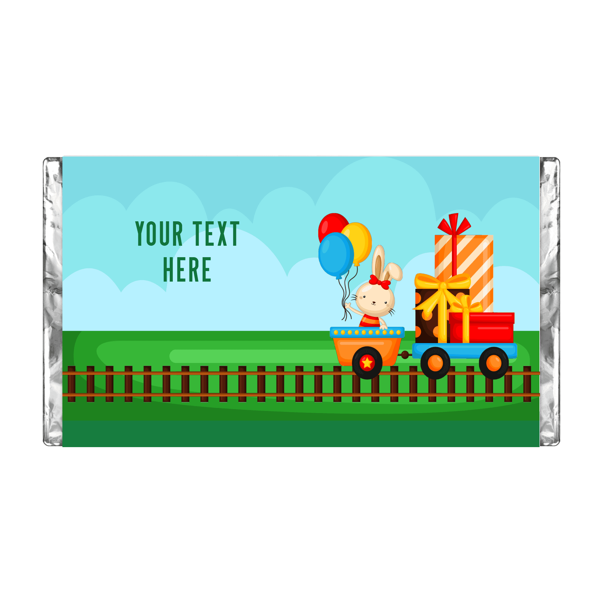 Trains | Personalised Chocolate Bars