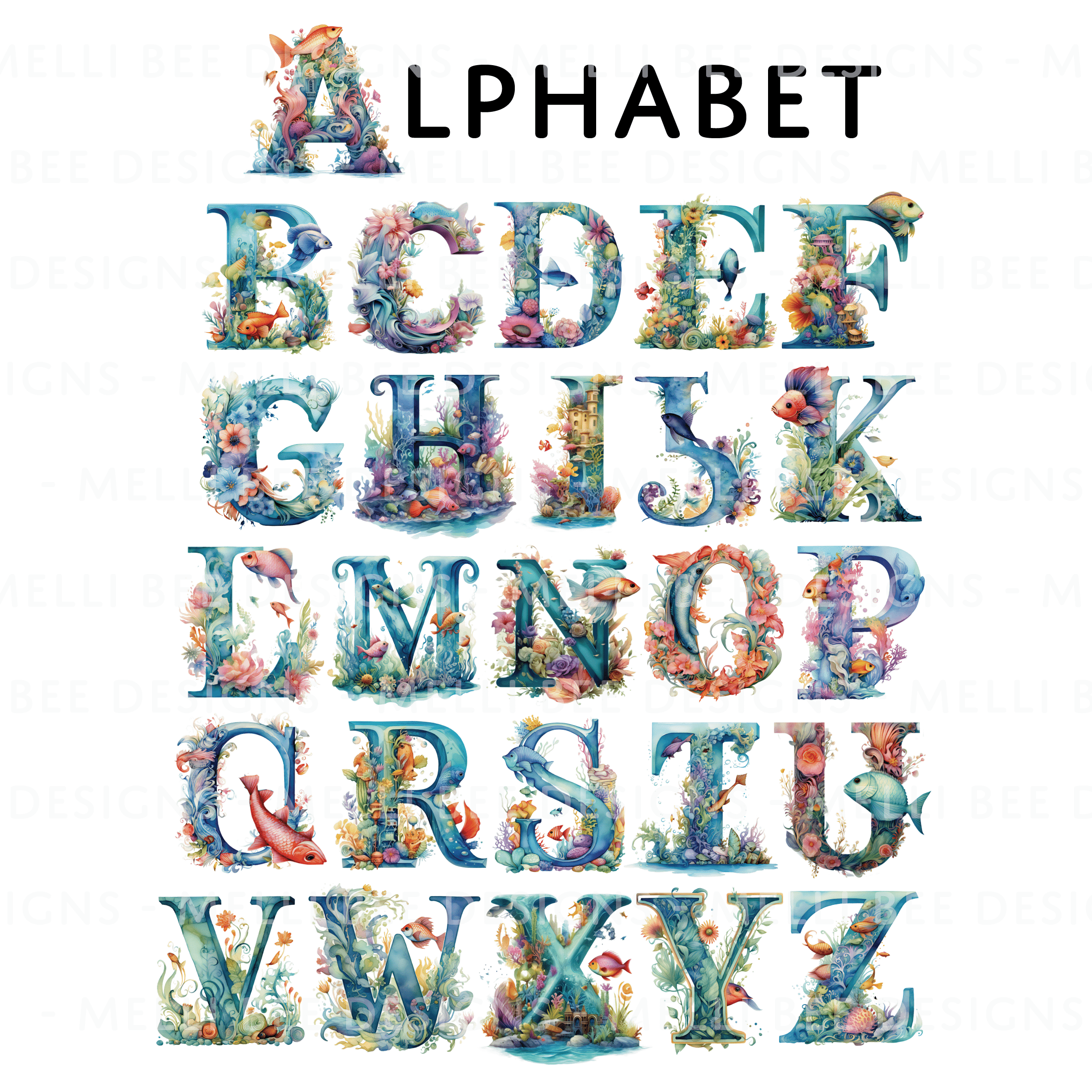 Under The Sea | Personalised Chocolate Bars