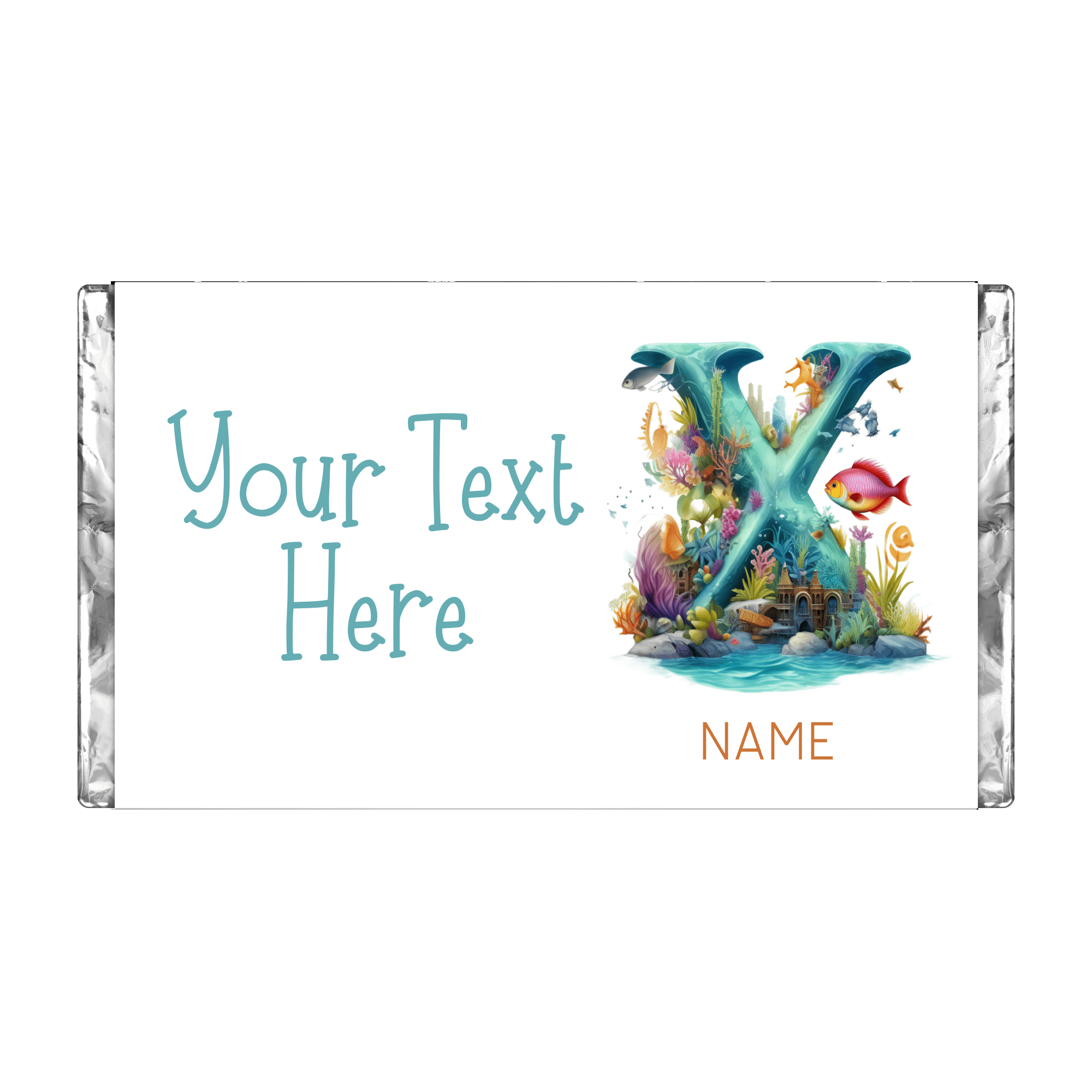 Under The Sea | Personalised Chocolate Bars