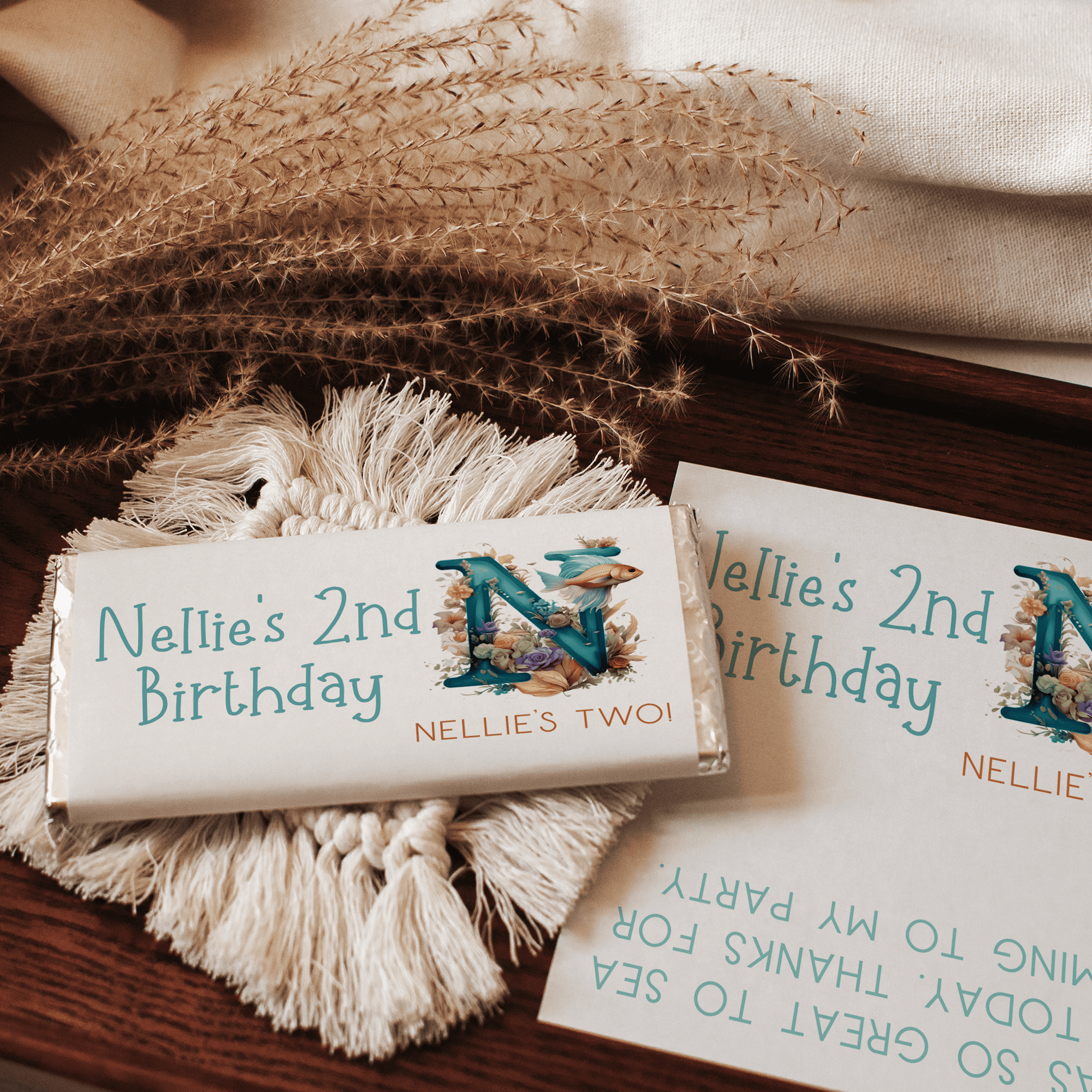 Under The Sea | Personalised Chocolate Bars