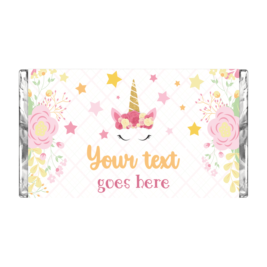 Unicorns #2 | Personalised Chocolate Bars