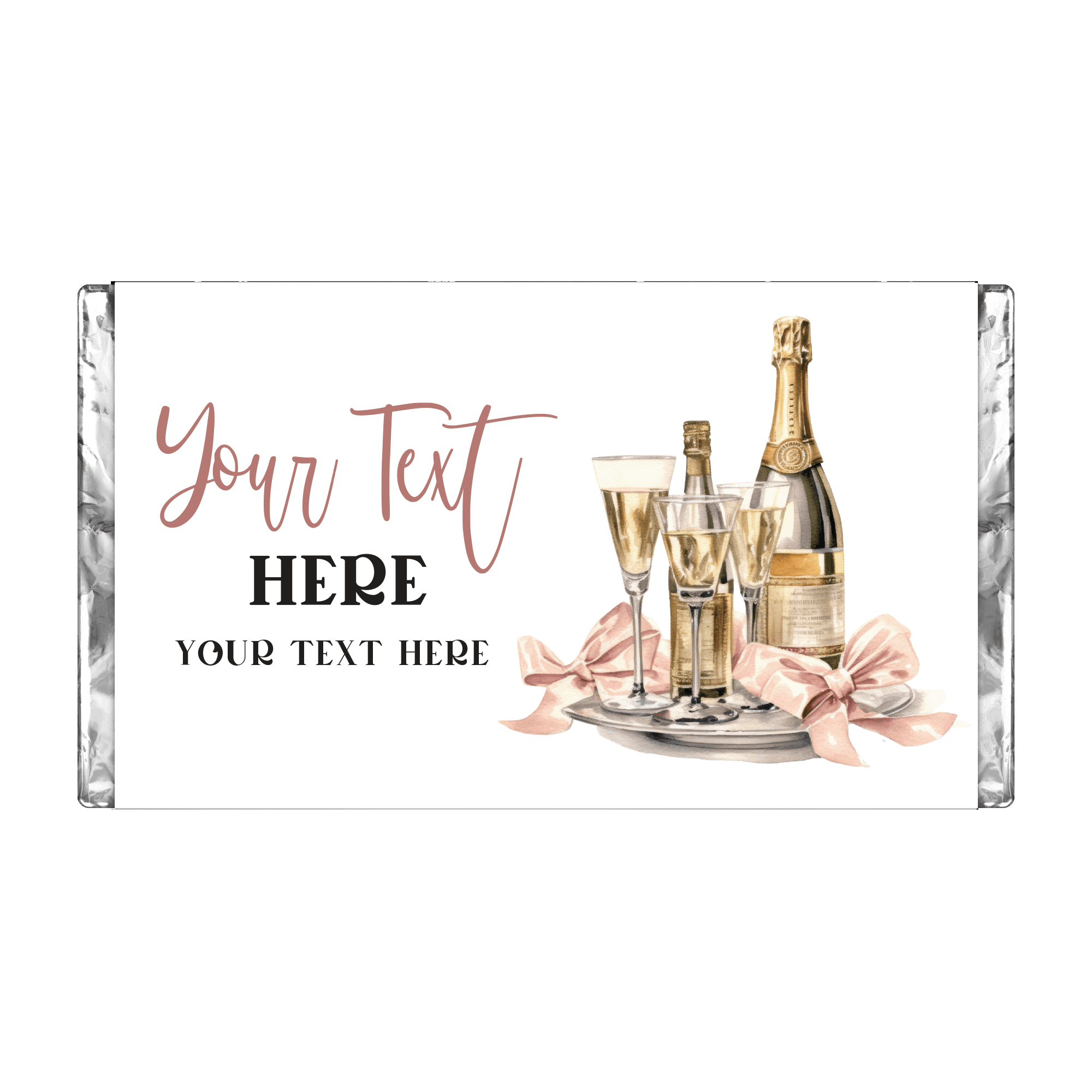 Watercolour Drinks | Personalised Chocolate Bars