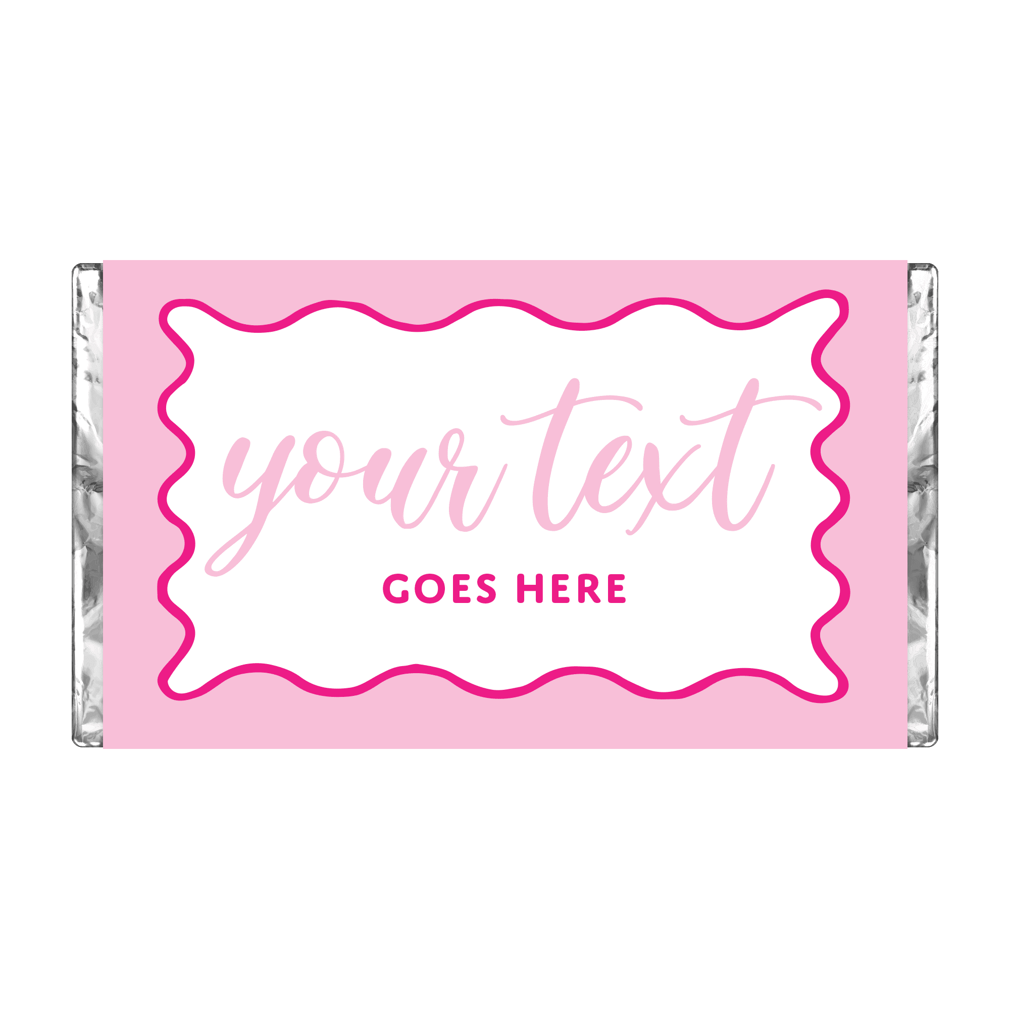 Wavy Love | Personalised Chocolate Bars