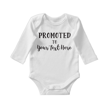 Personalised Pregnancy Announcement -  Promoted To