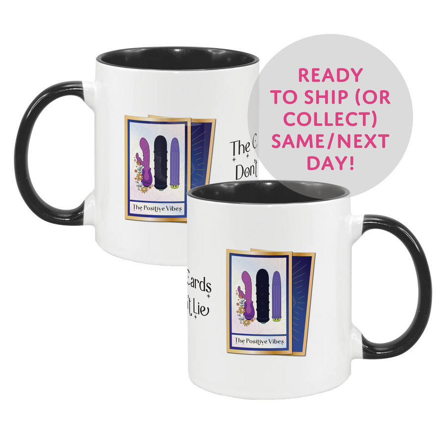 The Cards Don't Lie | Funny Tarot Mug - The Positive Vibes