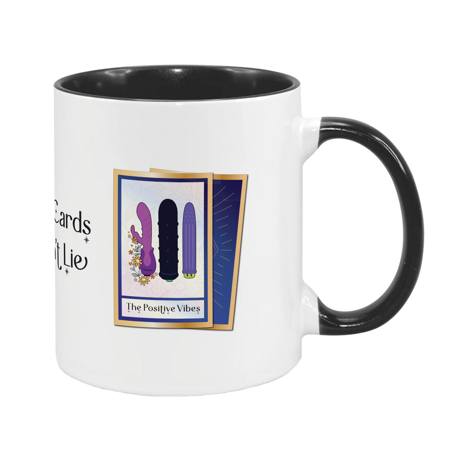 The Cards Don't Lie | Funny Tarot Mug - The Positive Vibes