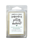 "Smells Like Someone Is Getting Married" Soy Wax Melts (Vanilla & Black Raspberry)