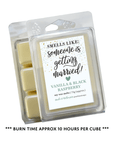 "Smells Like Someone Is Getting Married" Soy Wax Melts (Vanilla & Black Raspberry)