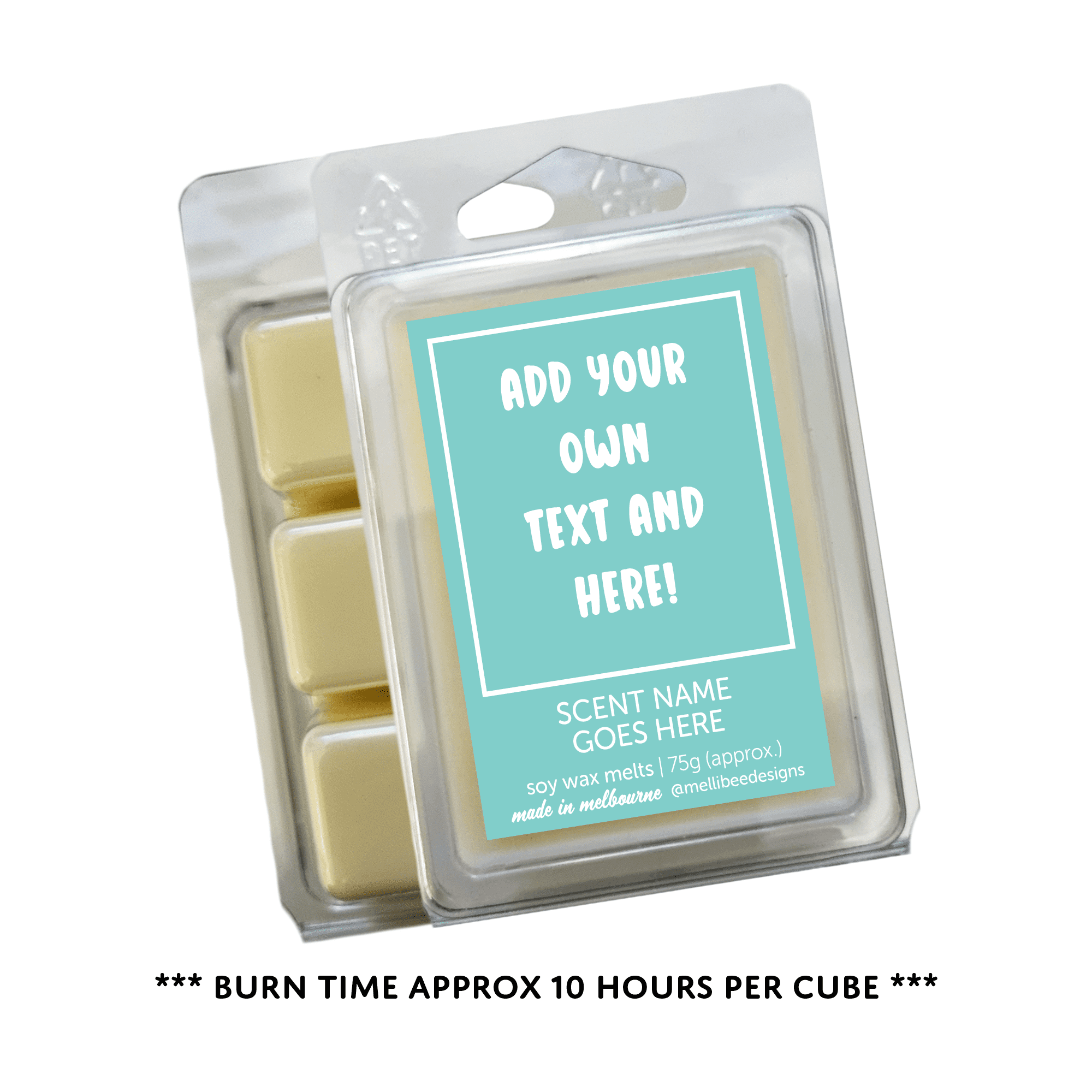 Hand poured in Melbourne. Soy Way Melts, made in Melbourne