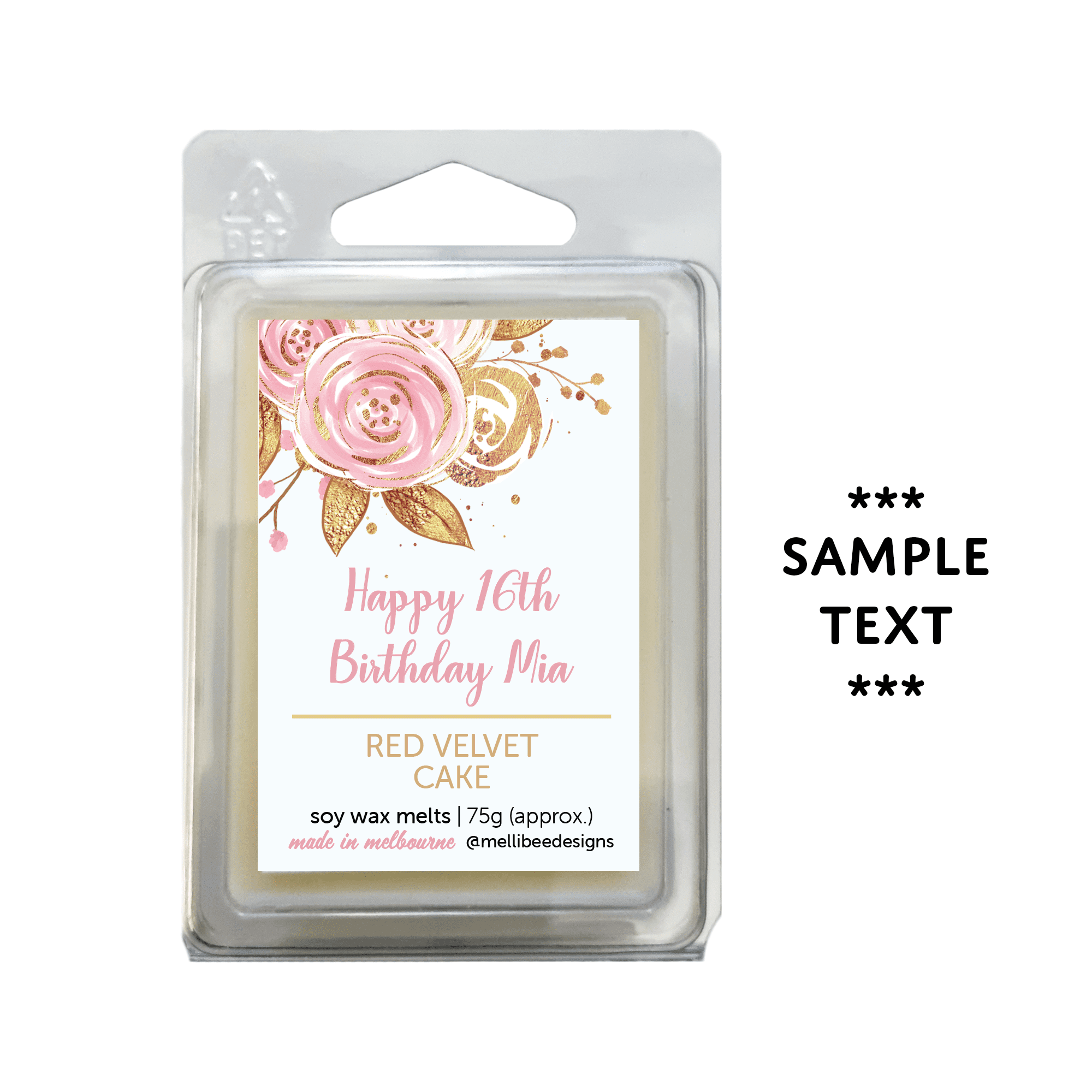 Hand poured in Melbourne. Soy Way Melts, made in Melbourne