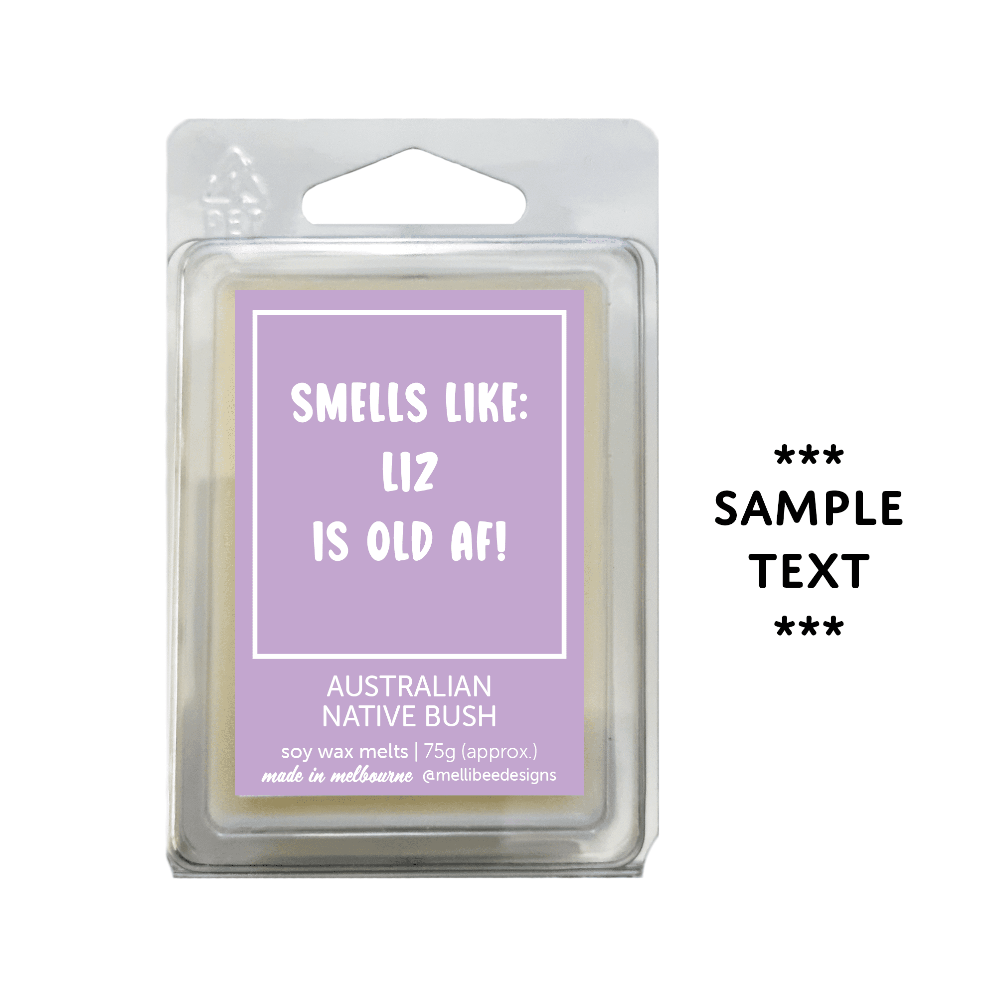 Hand poured in Melbourne. Soy Way Melts, made in Melbourne