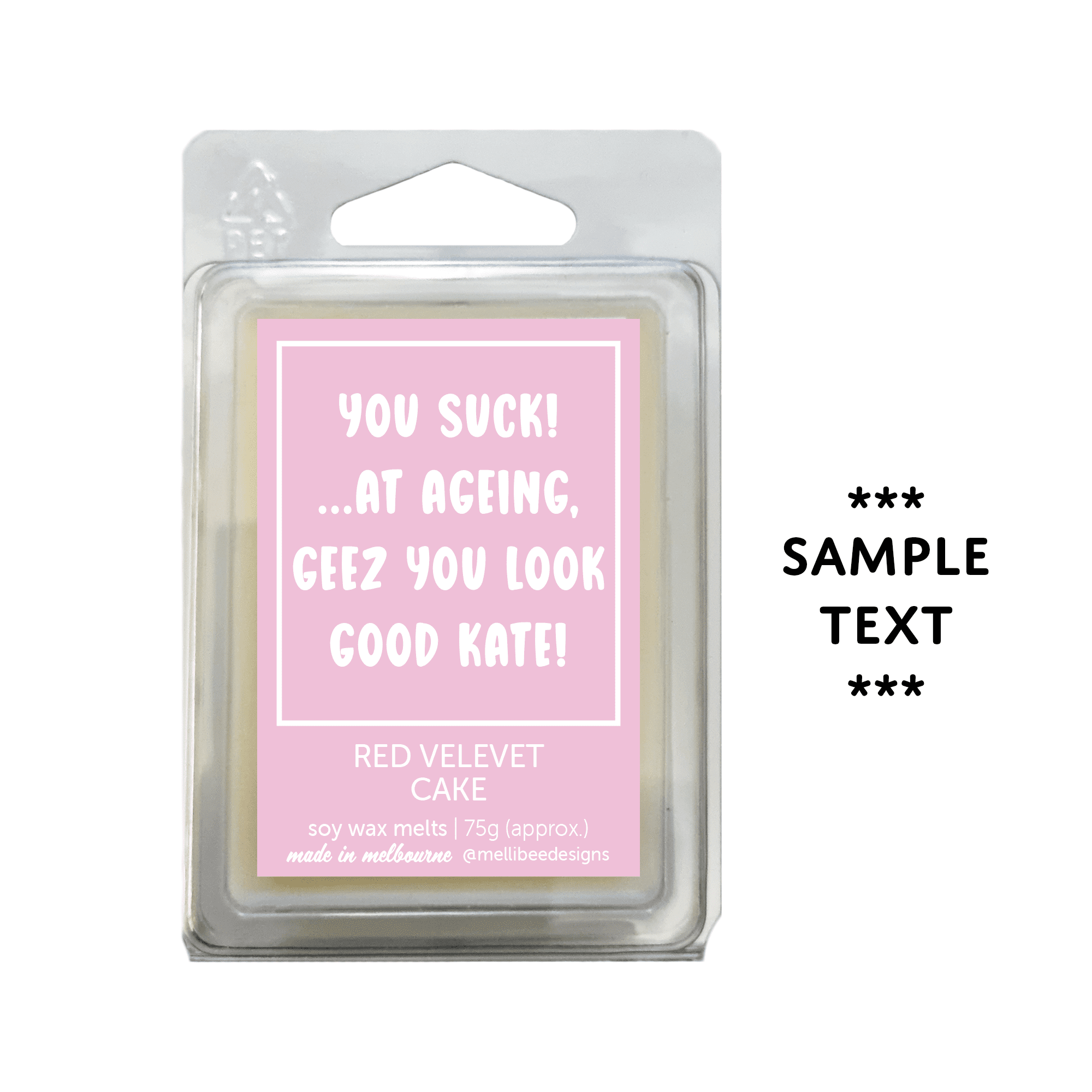 Hand poured in Melbourne. Soy Way Melts, made in Melbourne