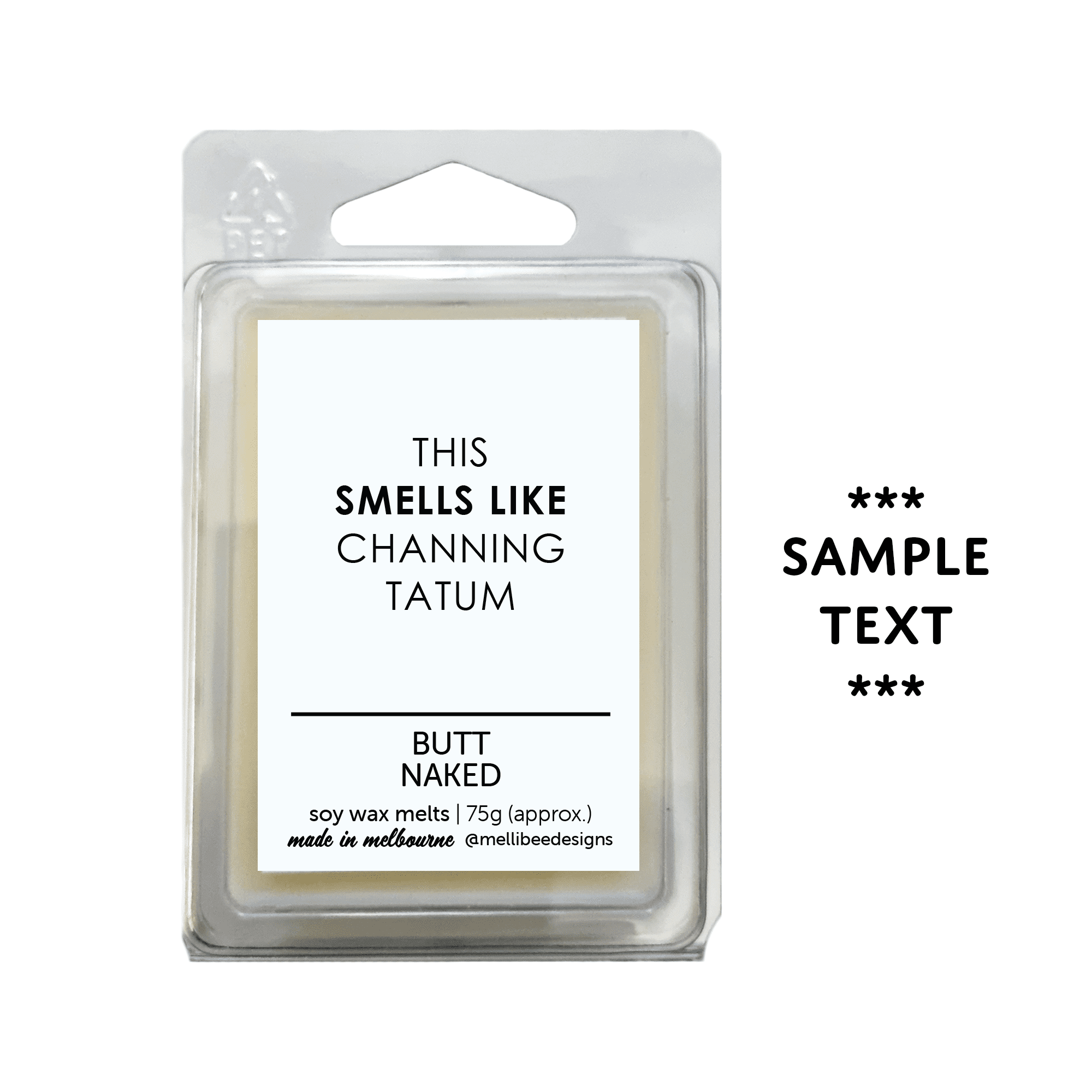 Hand poured in Melbourne. Soy Way Melts, made in Melbourne