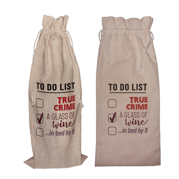 True Crime Lover | Funny Wine Gift Bag