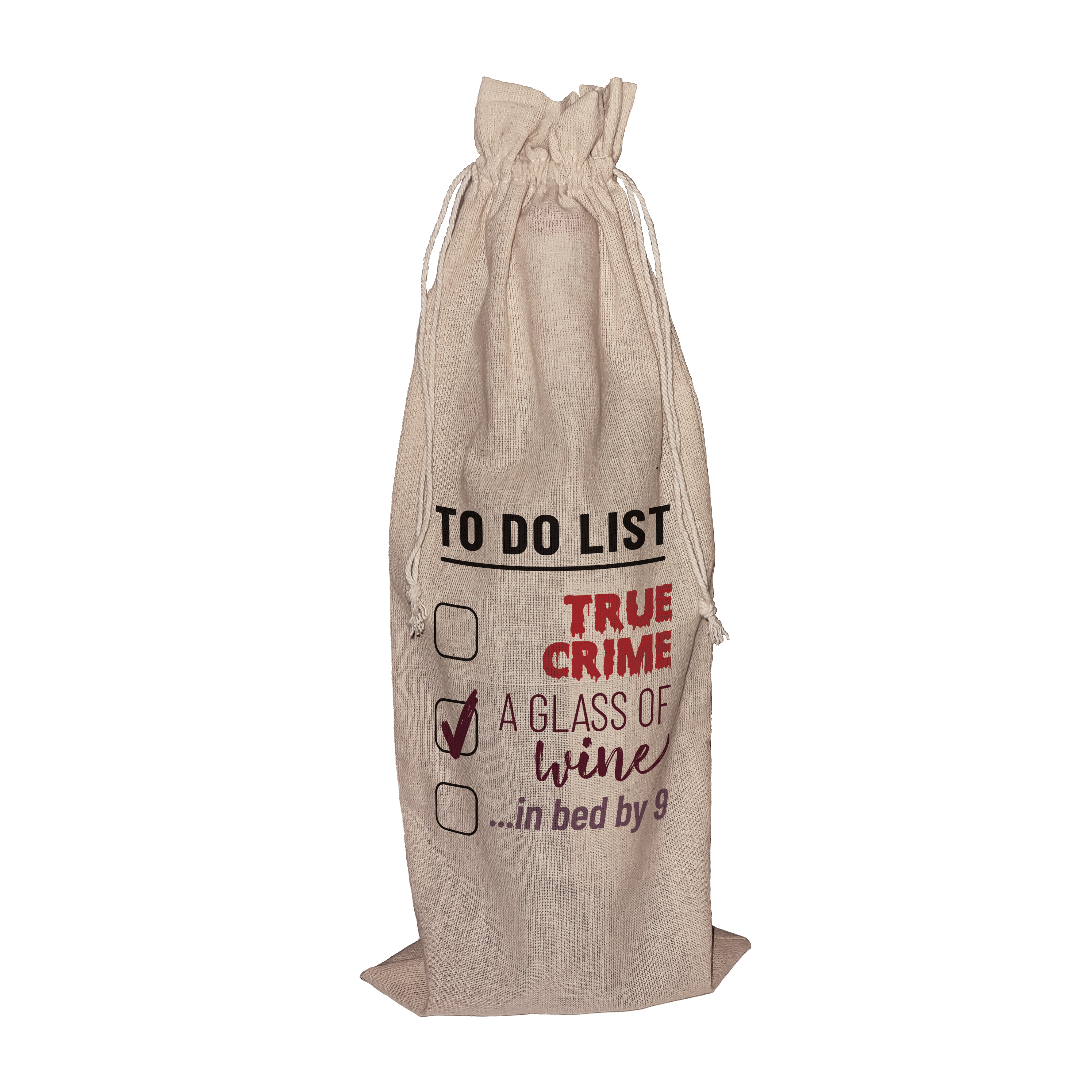 True Crime Lover | Funny Wine Gift Bag