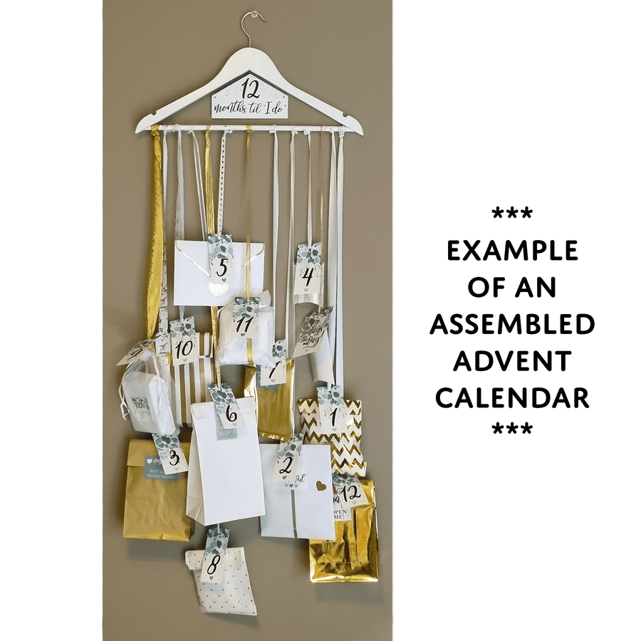 Mini (7 Day) Wedding Countdown Advent Calendar Kit (DIY)