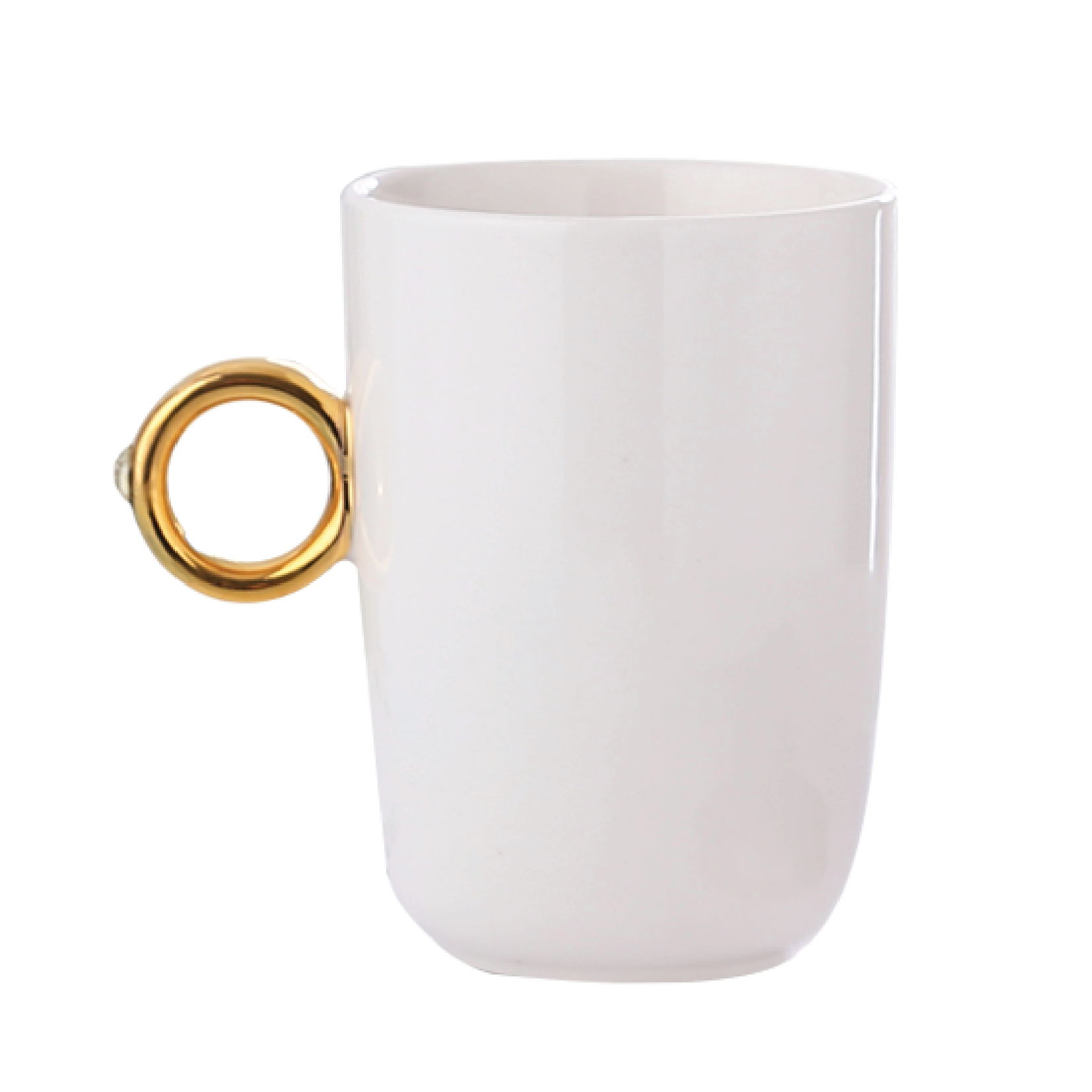 Diamond Ring Mug | Bling Ring Mug | Two Carat Ring Ceramic Coffee Mug
