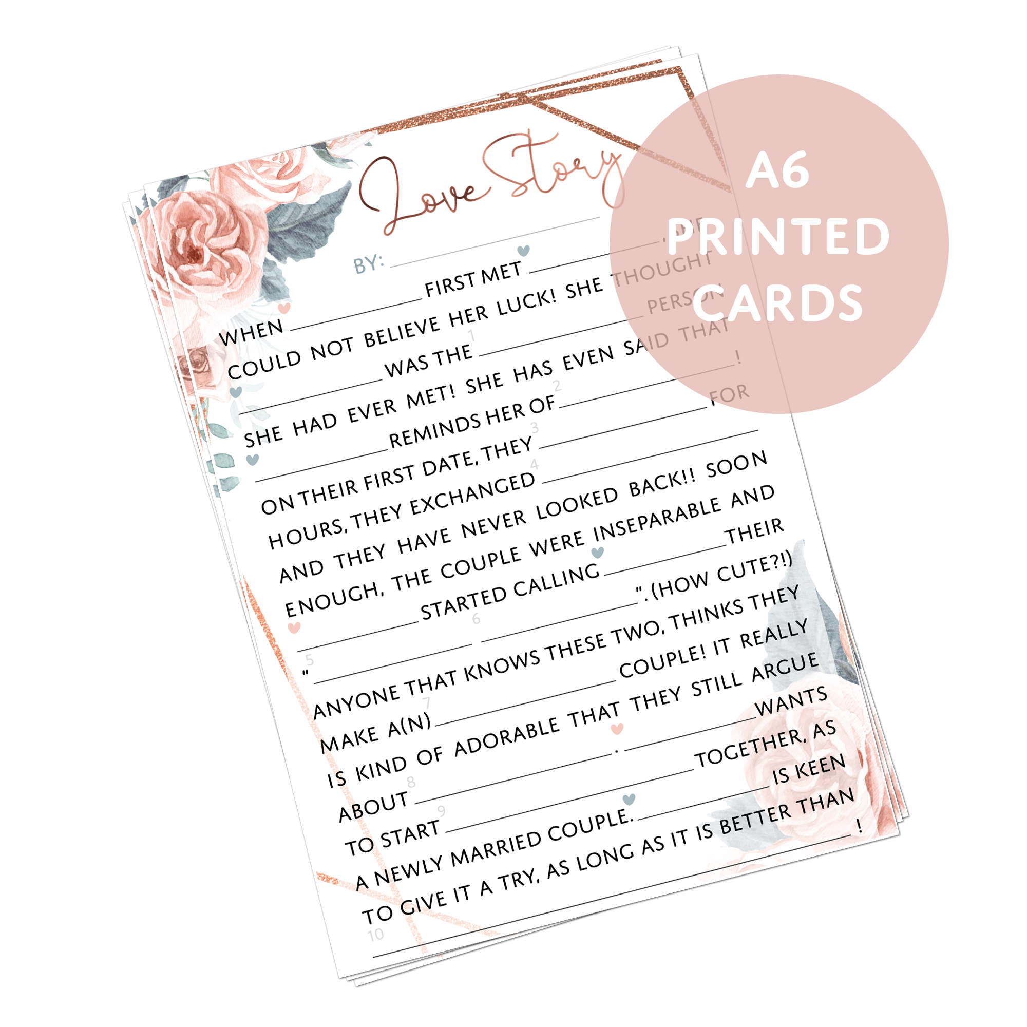 Bridal Shower Games (3 Game Set) - Set 2