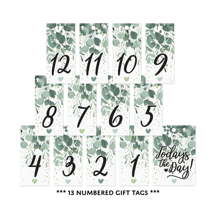 Wedding Countdown Advent Calendar Kit DIY Melli Bee Designs wedding-countdown-advent-calendar-kit-diy-melli-bee-designs