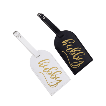 Hubby & Hubby Luggage Tag Set