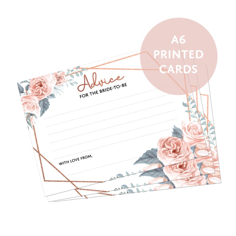 Advice To the Bride Cards (1-30 Pack)