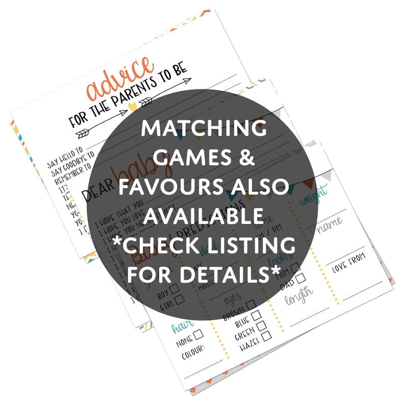 Baby Shower Party Favours | Baby Shower Favours | Thank you for coming to my Baby Shower Gifts | Baby Sprinkle Favours | Gender Neutral