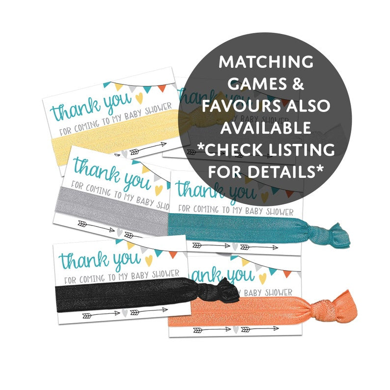 3 x Baby Shower Games Bundle (5 Player Pack. 3 Games = 15 Cards) | Baby Predictions | Advice to the Parents | Dear Baby Wishes