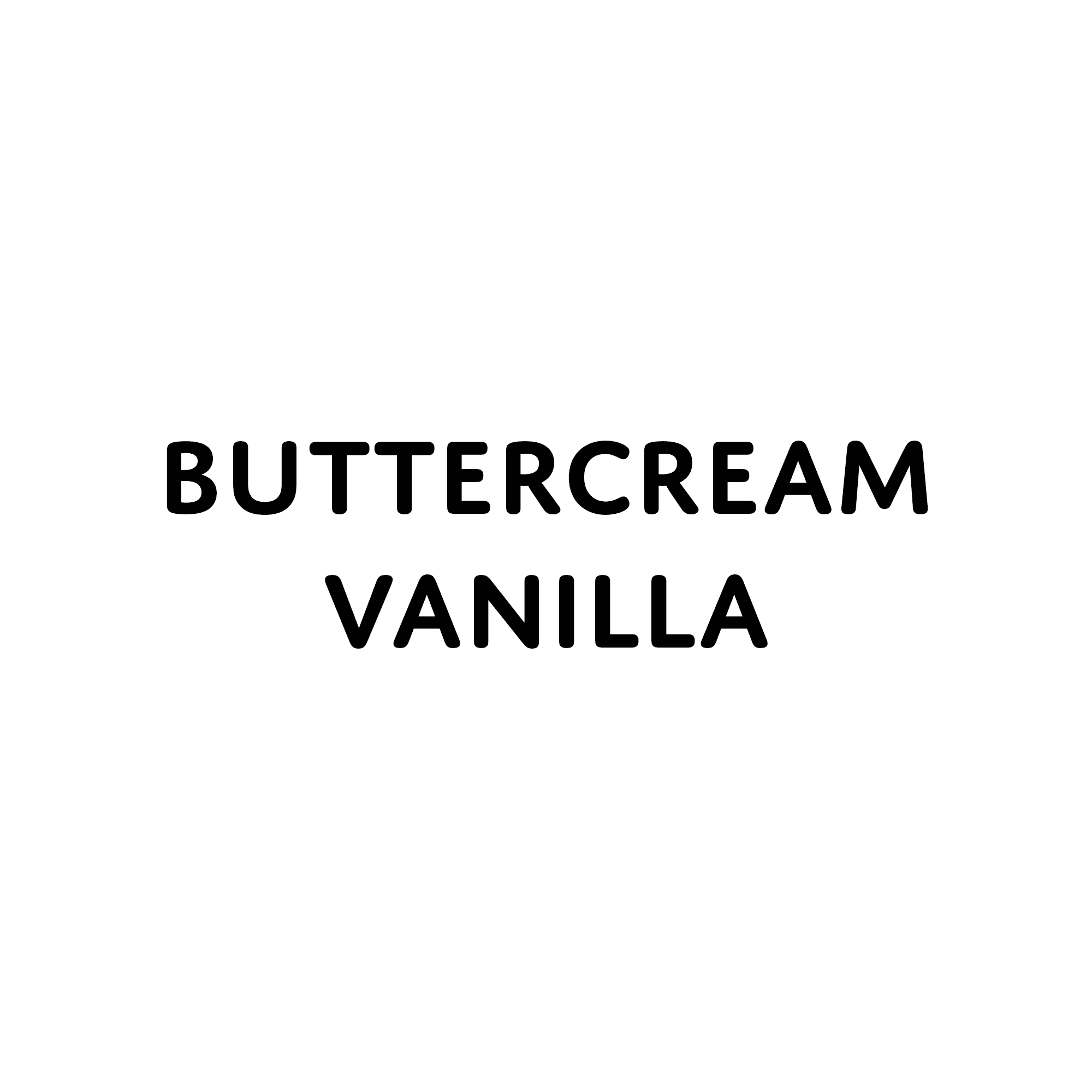 Buttercream Vanilla