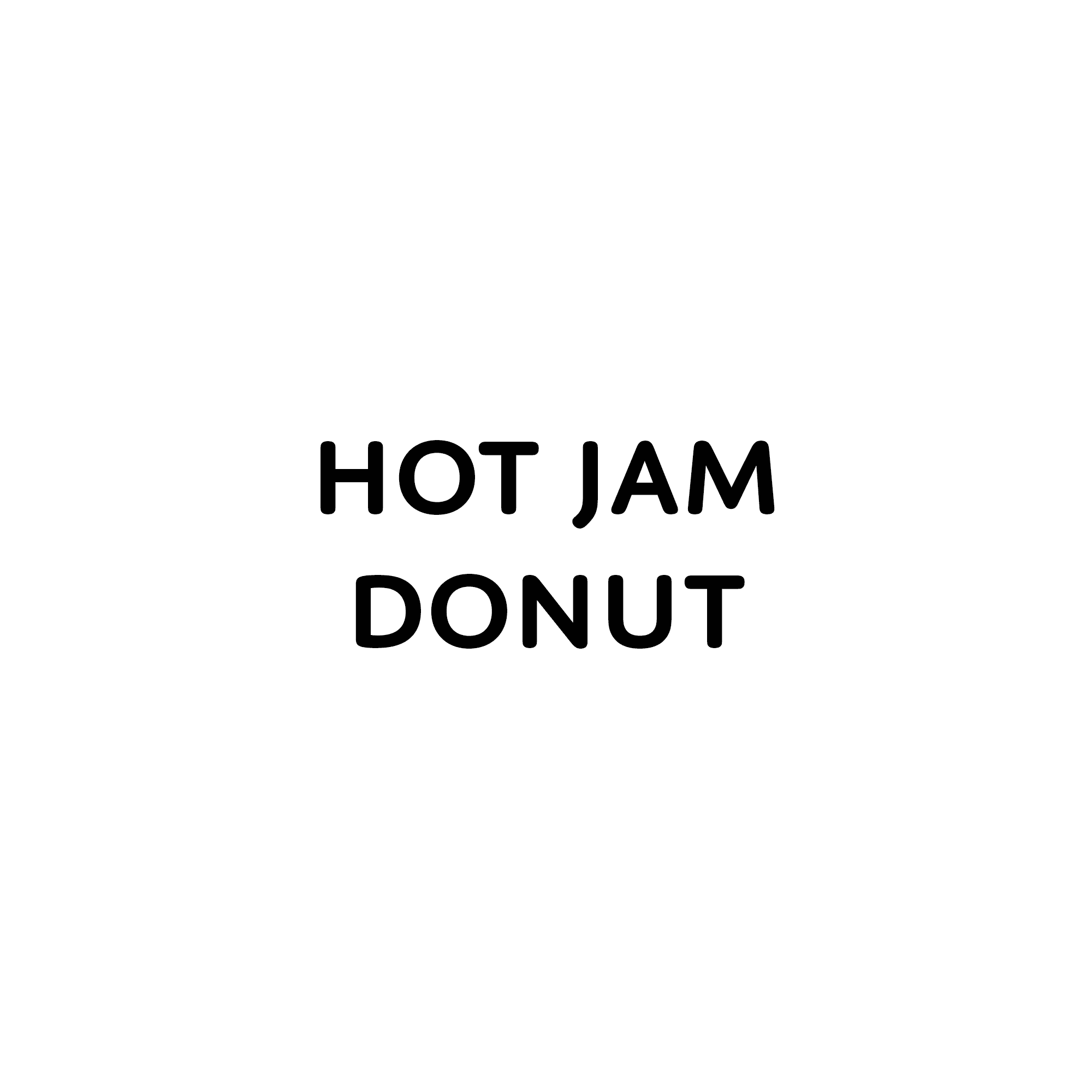 Hot Jam Donut
