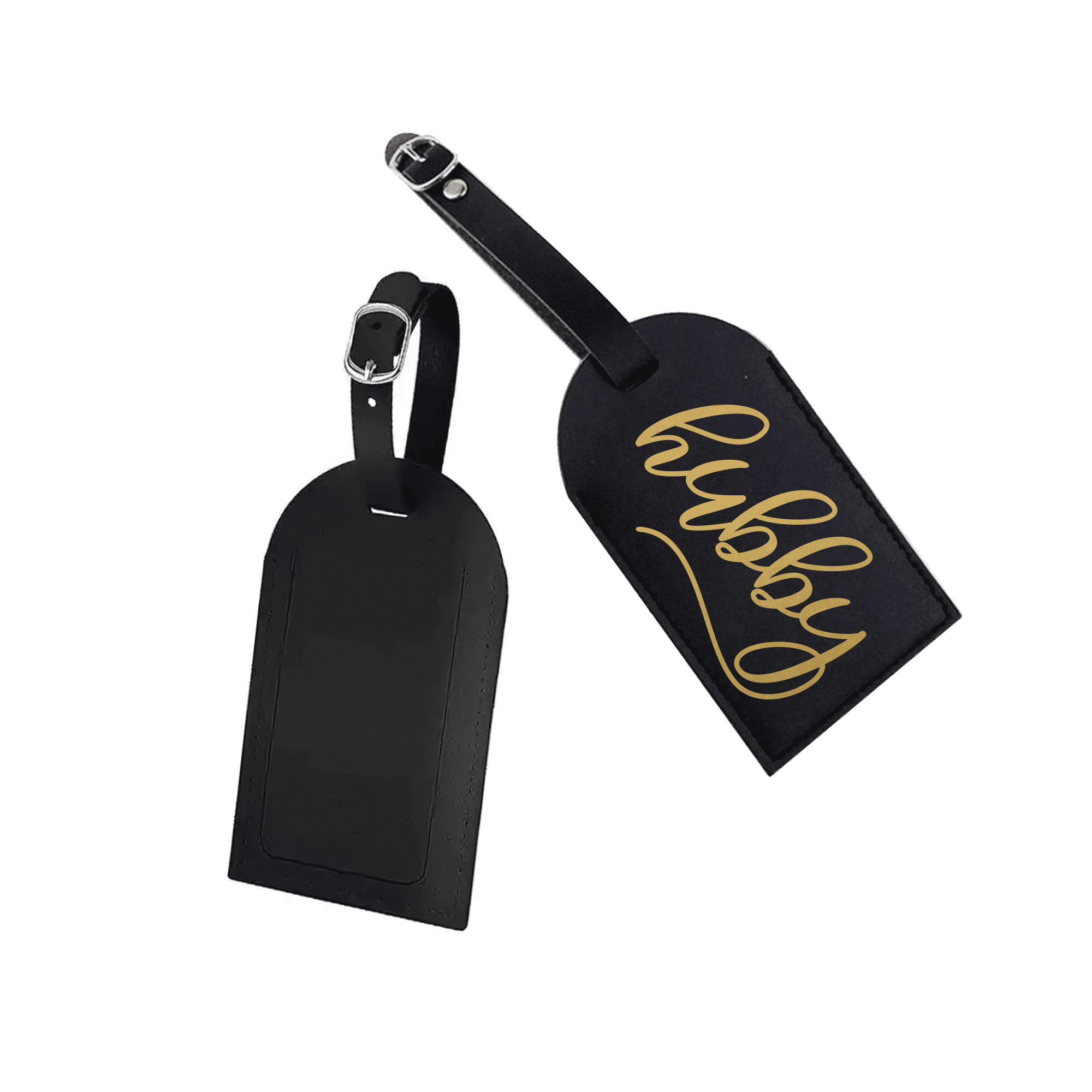 Hubby & Hubby Luggage Tag Set