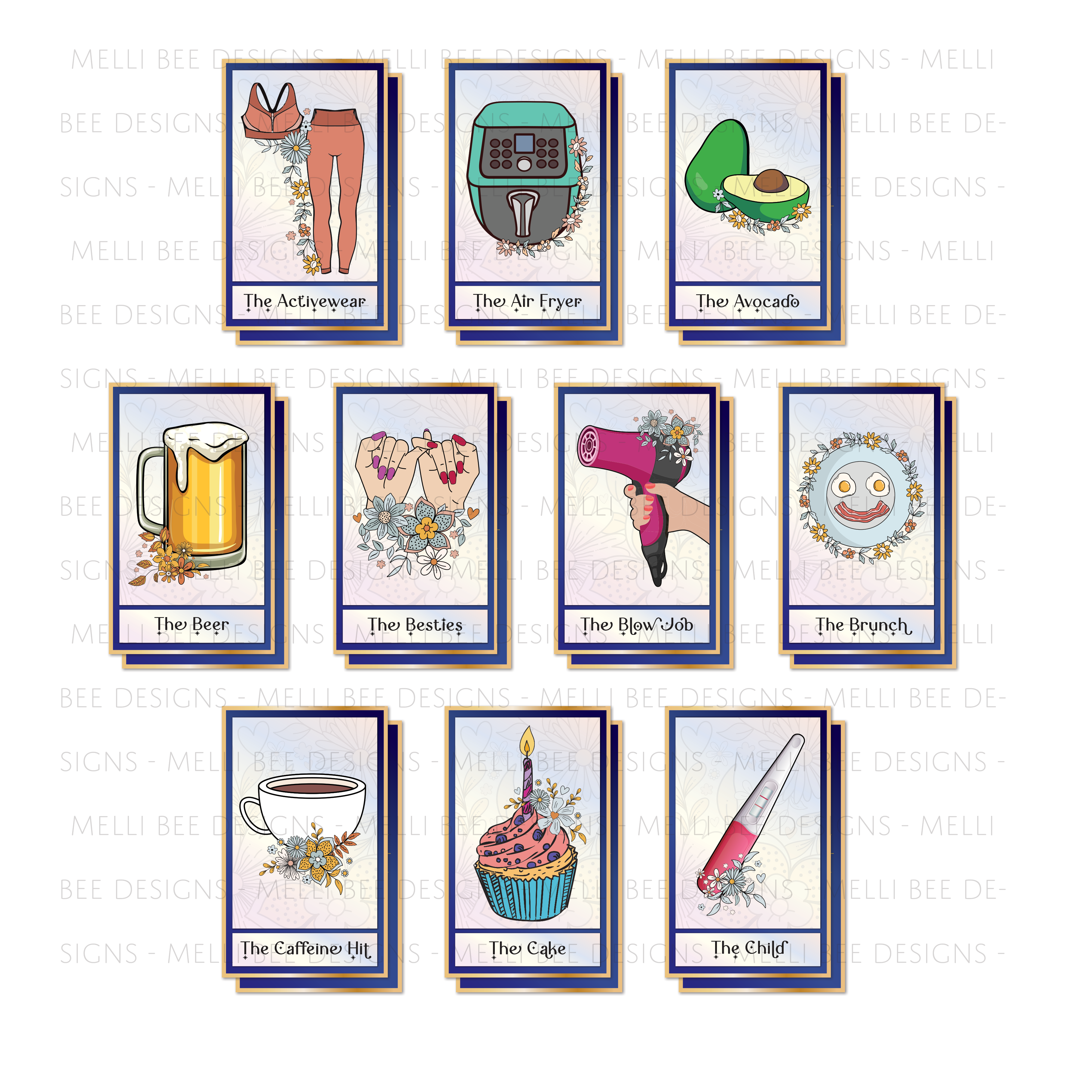 Personalised Tarot Greeting Card | Free Australia Wide Shipping