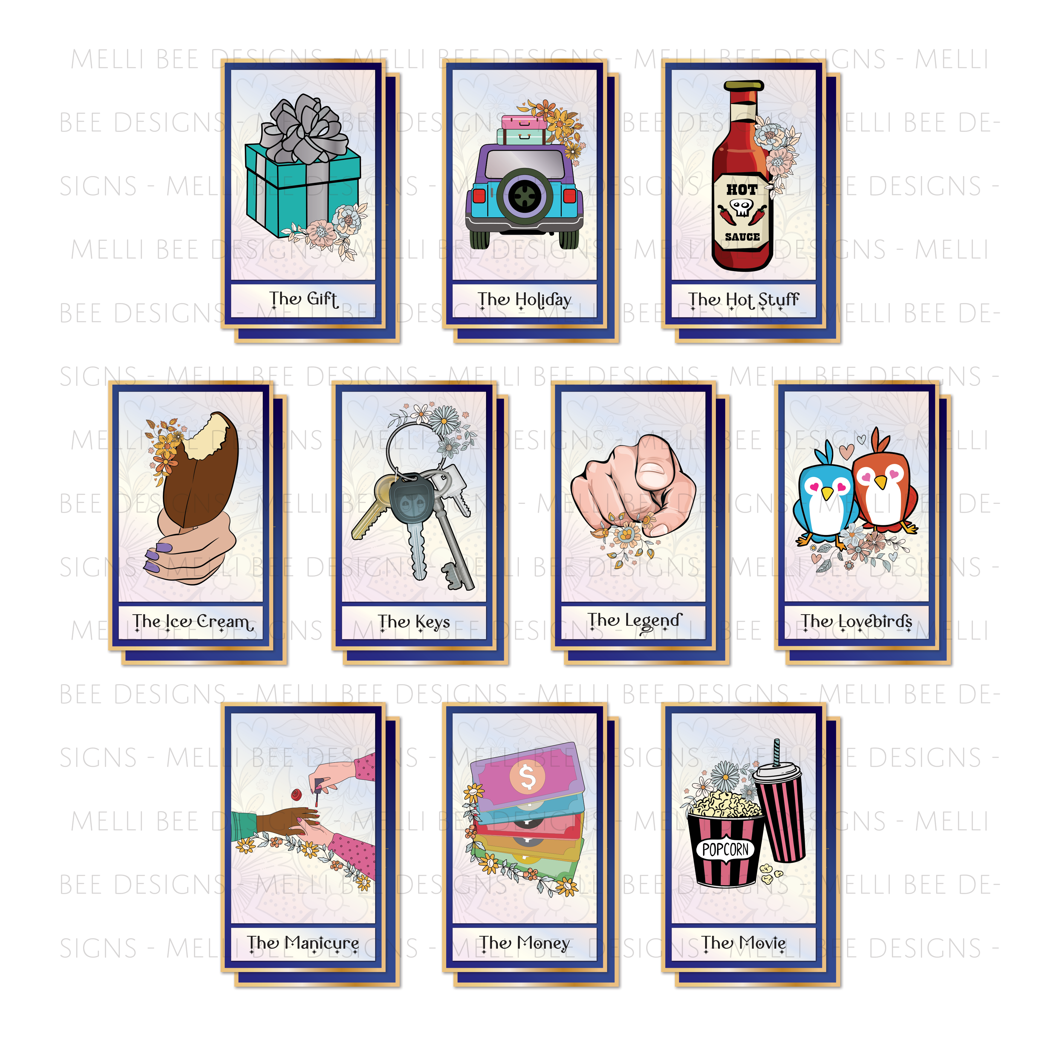 Personalised Tarot Greeting Card | Free Australia Wide Shipping