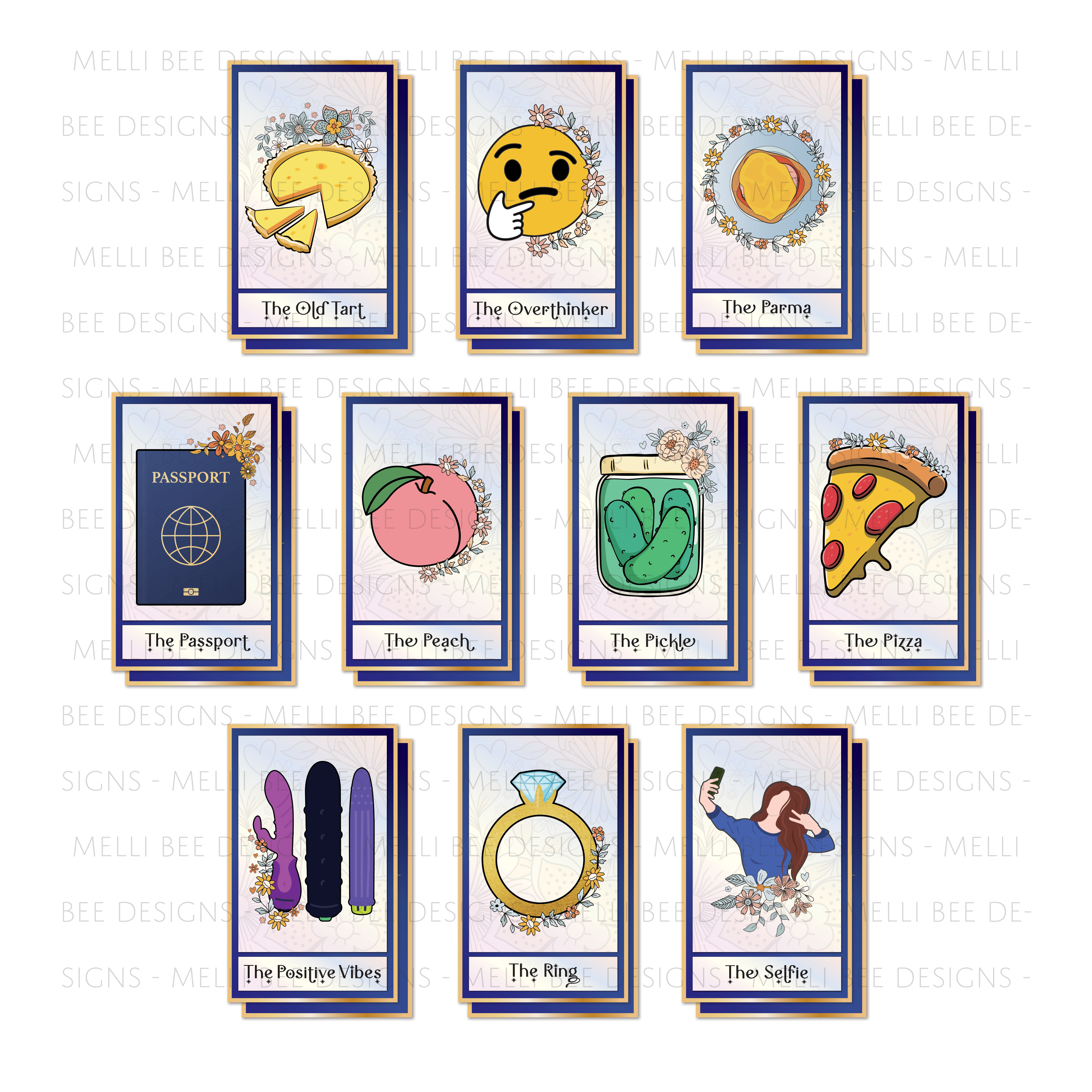 Personalised Tarot Greeting Card | Free Australia Wide Shipping