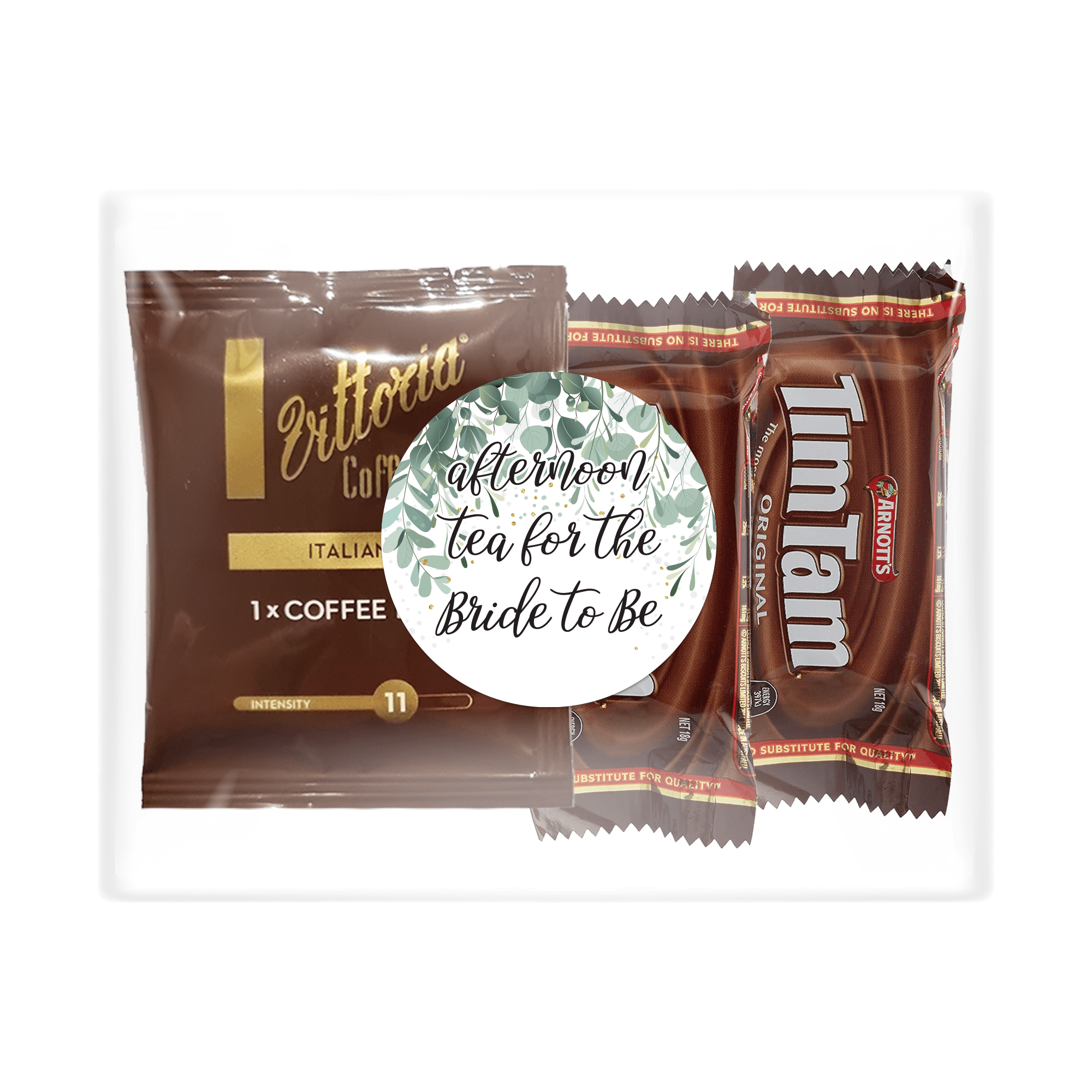 Afternoon Tea for the Bride to Be (Coffee | 2 x Tim Tams)